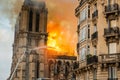 Notre-Dame Firefighters Royalty Free Stock Photo