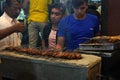 Famous Seekh Kebab is Made at Zakaria Street