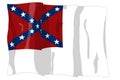 9th Arkansas Infantry. Historic Flag. Confederate States of America