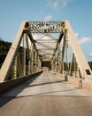 The 4th Avenue Bridge, in Johnstown, Pennsylvania Royalty Free Stock Photo