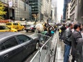 5th Avenue in Front of Trump Tower the Day After Election Day, NYC, USA