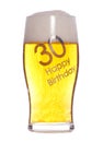 30th Birthday beer