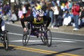 118th Boston Marathon took place in Boston, Massachusetts, on Monday, April 21 Patriots Day 2014. Disabled Wheelchair Riders
