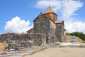 The 9th century Armenian monastery of Sevanavank at lake Sevan Royalty Free Stock Photo