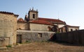 15th-century Baroque church of Our Lady of the Cape, side view, Cabo Espichel, Portugal Royalty Free Stock Photo