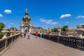 18th century baroque Zwinger Palace