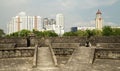 16th century build fortress Intramuros and cannons