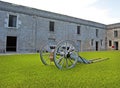 Old cannon at an old fort Royalty Free Stock Photo