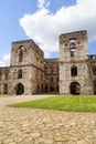 17th century castle Krzyztopor, italian style palazzo in fortezza, ruins, Ujazd, Poland. Royalty Free Stock Photo