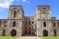 17th century castle Krzyztopor, italian style palazzo in fortezzza, ruins, Ujazd, Poland Royalty Free Stock Photo