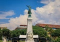 19th-century Centenary Monument commemorating annexation of Nice to France Royalty Free Stock Photo