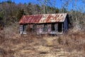 19th Century Corn Crib in Deserted mining village