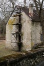 This 19th century country house is being refurbished.