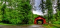 20th Century covered bridge in Western Oregon HDR