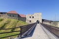 14th century Dobczyce Castle on Lake Dobczyce, near Krakow, Poland Royalty Free Stock Photo