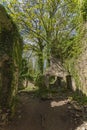 The historic Candleston Castle, Merthyr Mawr near Bridgend, South Wales.