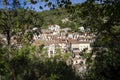 The 12th century French village of Peille Royalty Free Stock Photo