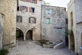 The 12th century French village of Peille Royalty Free Stock Photo