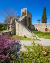 13th century Gothic monastery at Bellapais,northern cyprus Royalty Free Stock Photo