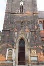 14th century gothic St. Elisabeth Church, tower, Market Square,Wroclaw, Poland