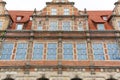 16th century Green Gate. Gate was inspired by the Antwerp City Hall, Gdansk, Poland Royalty Free Stock Photo