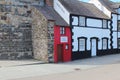 The smallest house in Conwy Wales Royalty Free Stock Photo