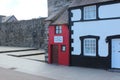 The smallest house in Conwy Wales Royalty Free Stock Photo