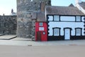 The smallest house in Conwy Wales Royalty Free Stock Photo