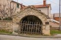 Historic Bread Oven in Premantura, Croatia Royalty Free Stock Photo