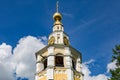 The 18th century Kremlin belfry in Uglich, Russia