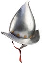17th century morion iron helmet