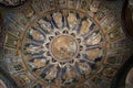 10th Century Mosaic roof in Ravenna Italy Royalty Free Stock Photo