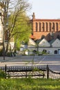 15th century Old Synagogue in Jewish quarter on Szeroka Street, Krakow, Poland Royalty Free Stock Photo