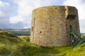 A 19th century round Martello tower fort in Londonderry Royalty Free Stock Photo