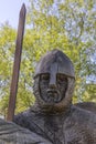 11th Century Soldier Sculpture at Battle Abbey