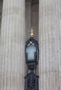 18th century St Paul Cathedral, decorative lantern, London, United Kingdom Royalty Free Stock Photo