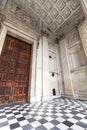 18th century St Paul Cathedral, details of the entrance, London,United Kingdom Royalty Free Stock Photo