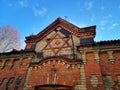 Complex of three Jewish synagogues in Kalvarija Lithuania Royalty Free Stock Photo