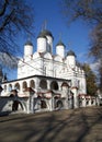 16th-century Transfiguration Church in Bolshie Viaziomy, Golitsyno, Moscow Oblast, Russia Royalty Free Stock Photo