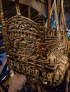 The 17th-century Vasa ship, Vasa Museum, Djurgarden, Sweden Royalty Free Stock Photo