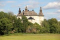 17th-century white Ekenas Castle in the rural landscape, Linkoping Municipality, Sweden Royalty Free Stock Photo