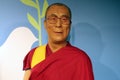 14th Dalai Lama of Tibet wax statue Royalty Free Stock Photo
