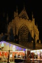 Exeter Cathedral Christmas market.