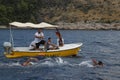 44th Faros swimming marathon in Stari grad, Hvar