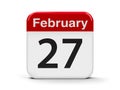 27th February calendar