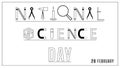 28th February, National Science day vector illustration