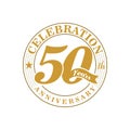 50 th Golden Anniversary Logo