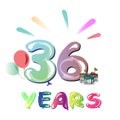 36th Happy Anniversary celebration