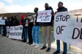 15th January 2019 in Edinburgh over 200 people organized a protest in front of the Scottish Parliament in Edinburgh to highlight t