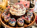 4th of July Cupcake design at Cupcake Down South in Columbia, SC